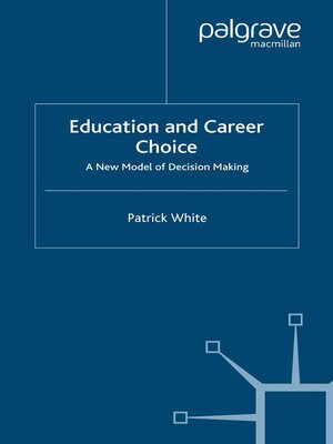 cover image of Education and Career Choice